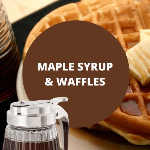 Display showing the 12 oz bottle with warm maple-waffle aroma