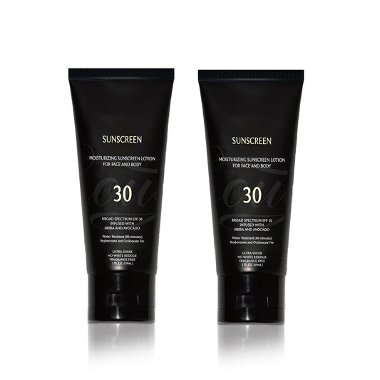 Black Girl Sunscreen bottle close-up highlighting SPF 30 protection for melanin-rich skin