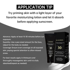 Applying Black Girl Sunscreen on hand showing smooth absorption