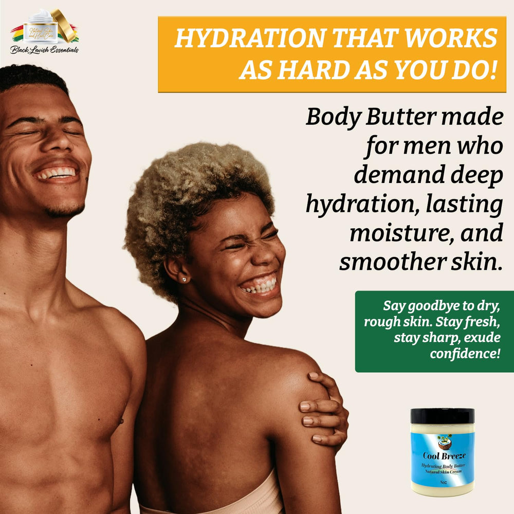 Black Lavish Essentials non-greasy finish absorbs quickly for daily comfort.