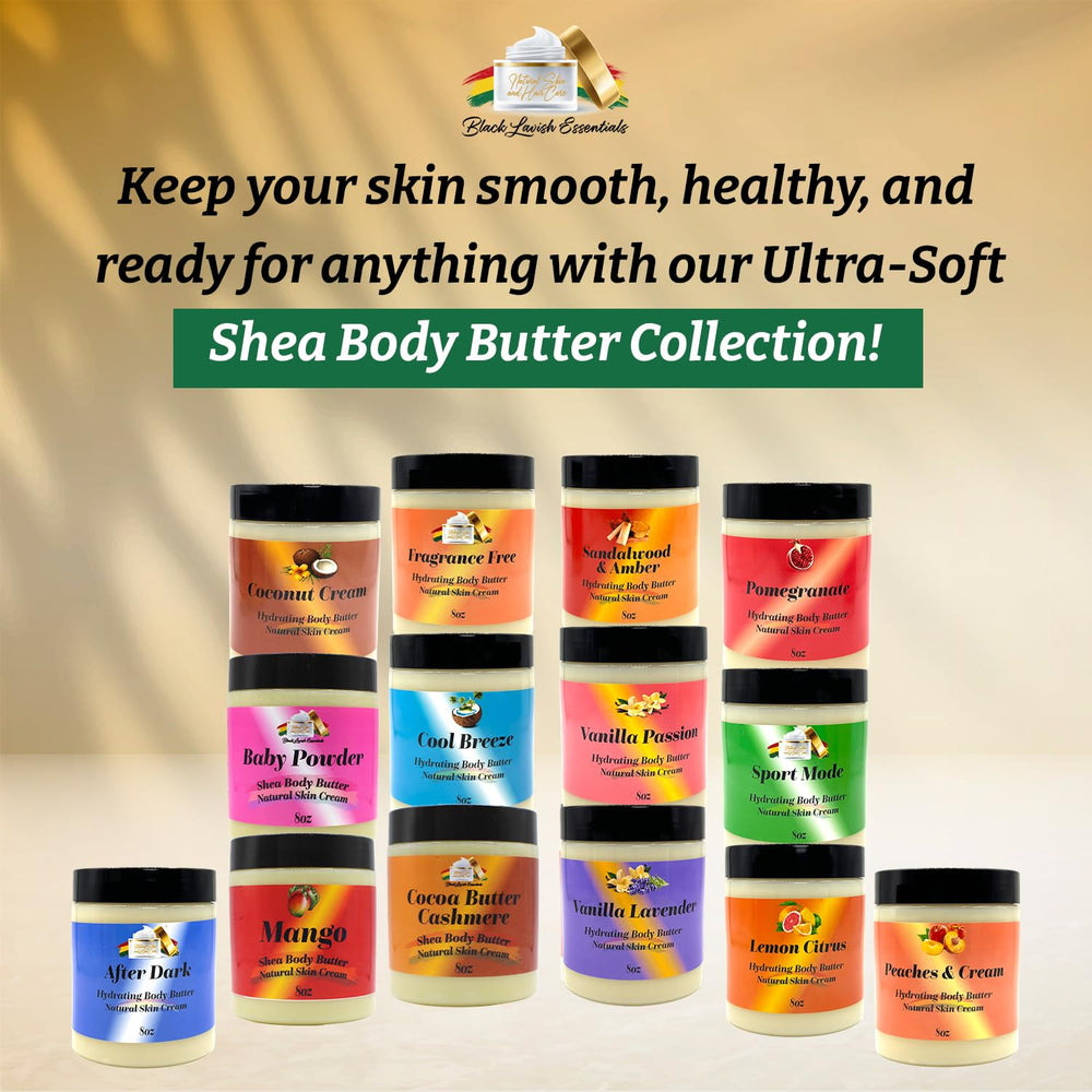 Black Lavish Essentials helps soften rough skin on elbows and knees.