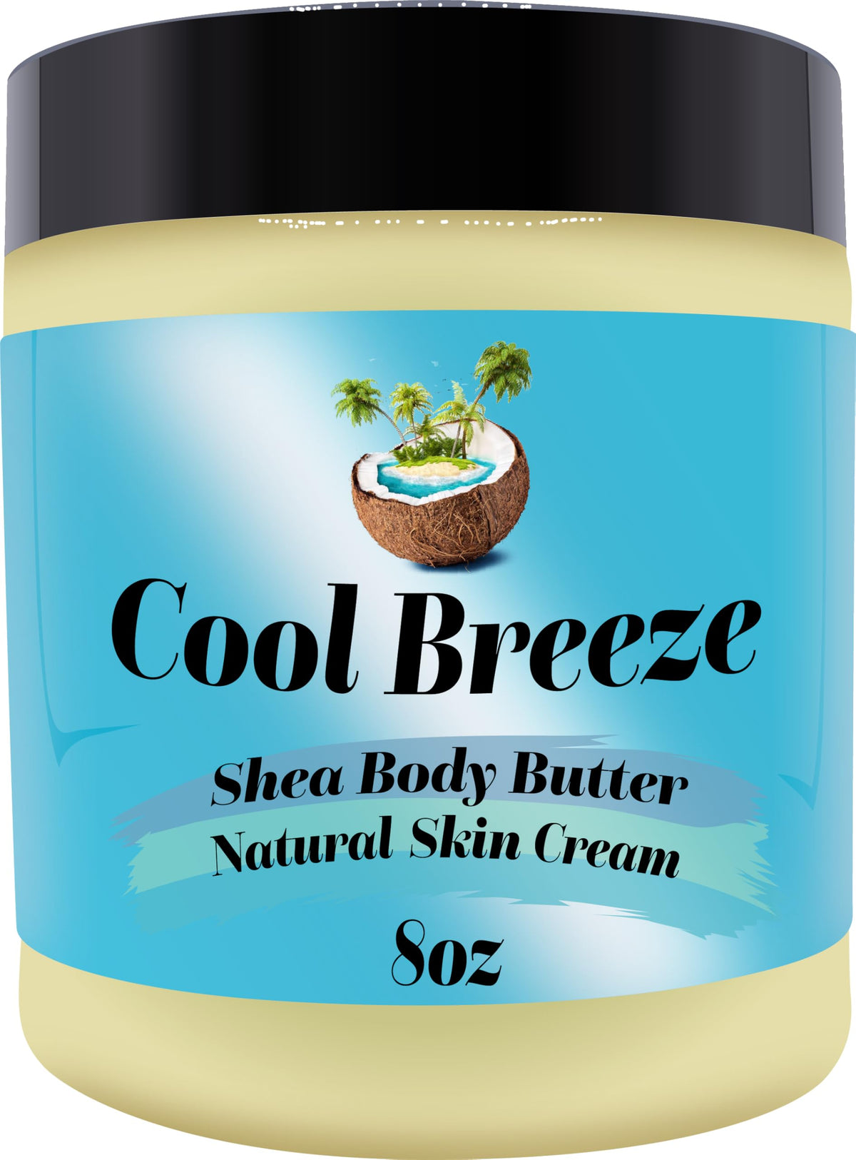Black Lavish Essentials ultra-soft shea body butter jar for deep, lasting hydration.