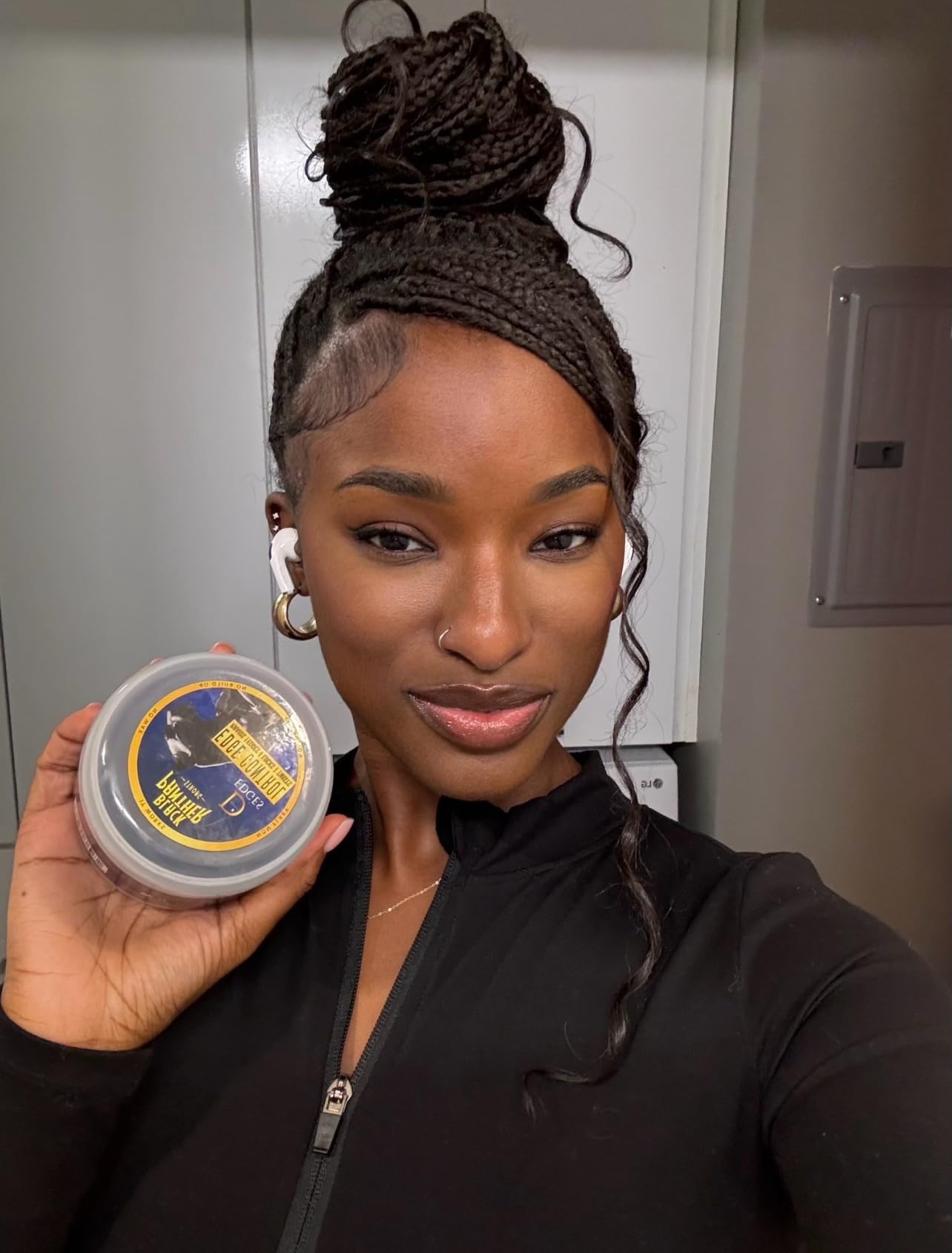 Shelf-ready packaging display for Black Panther Strong edge control—easy to buy
