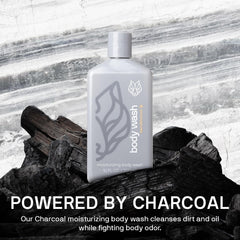 Jojoba oil hydrates with a non-greasy finish in Black Wolf wash