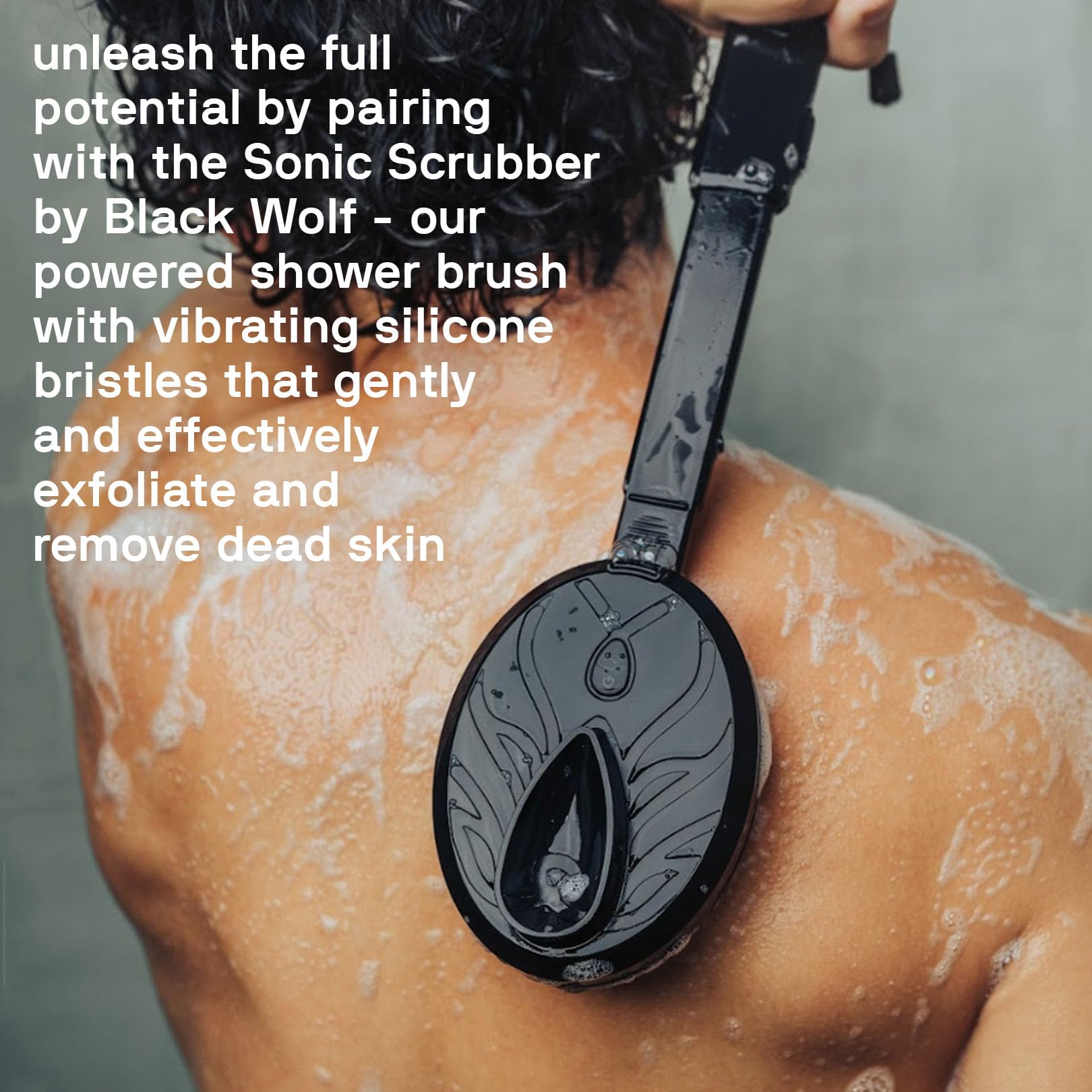 Black Wolf two 10 oz bottles provide value for daily routines.
