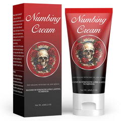 BlackCaves Numbing Cream tube 60ml for long-lasting relief.