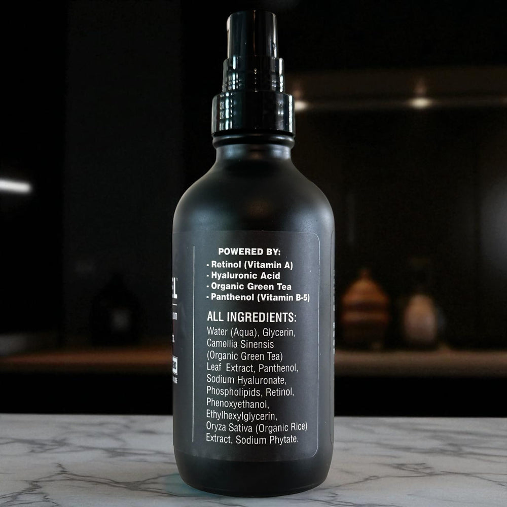 BLACKSTEEL serum pump action demonstrates easy, precise application.