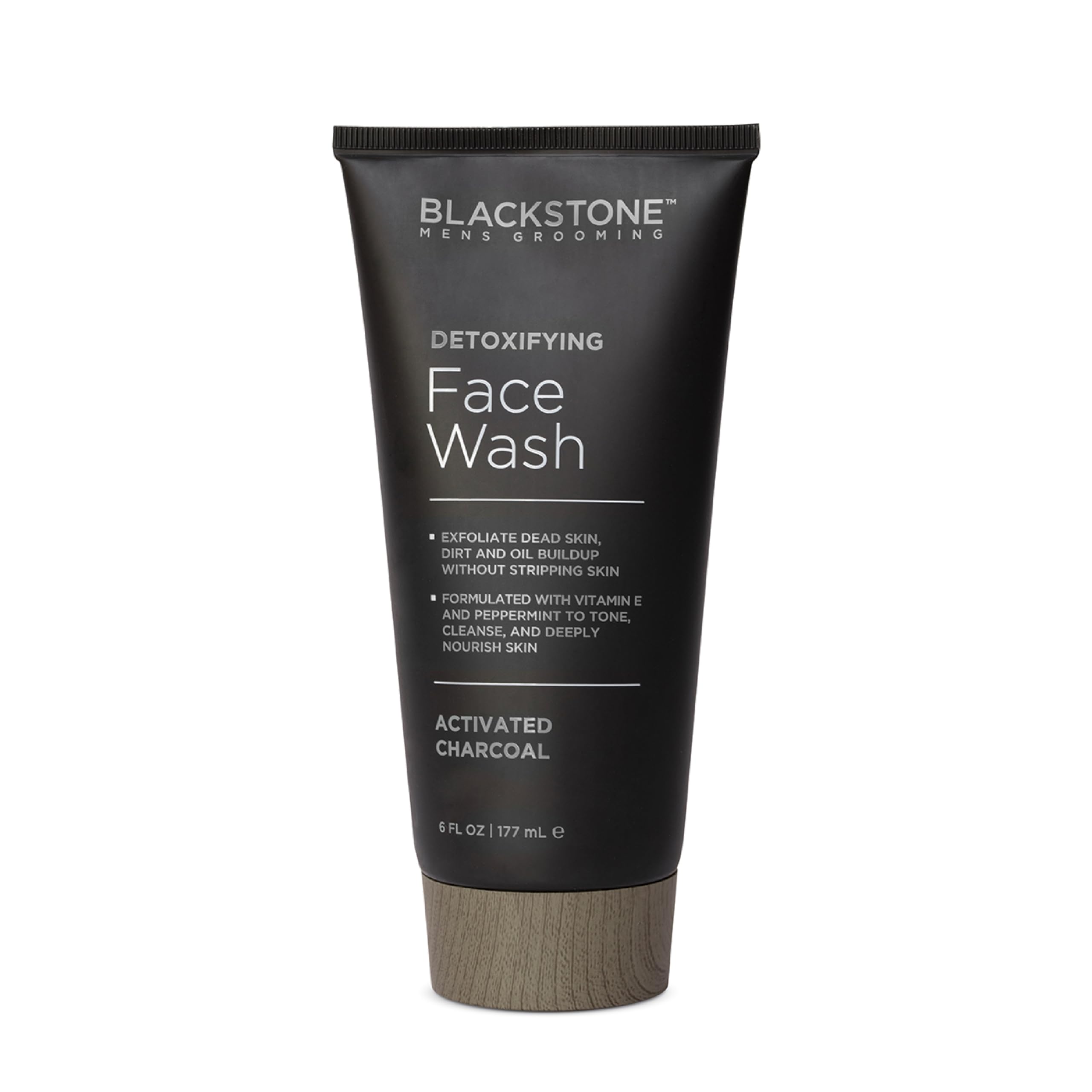 USA-made packaging highlights Blackstone cruelty-free grooming quality.