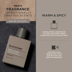 Santal and Cedar's warm musk and iris dry-down in a tactile powdery finish.
