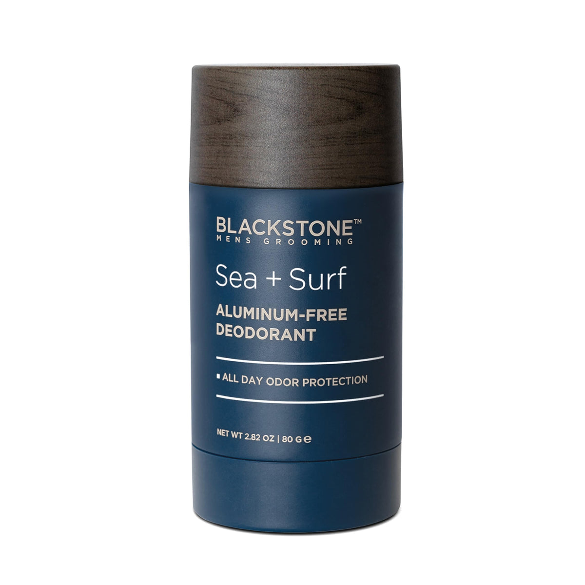Blackstone Sea & Surf aluminum-free deodorant stick for all-day odor control