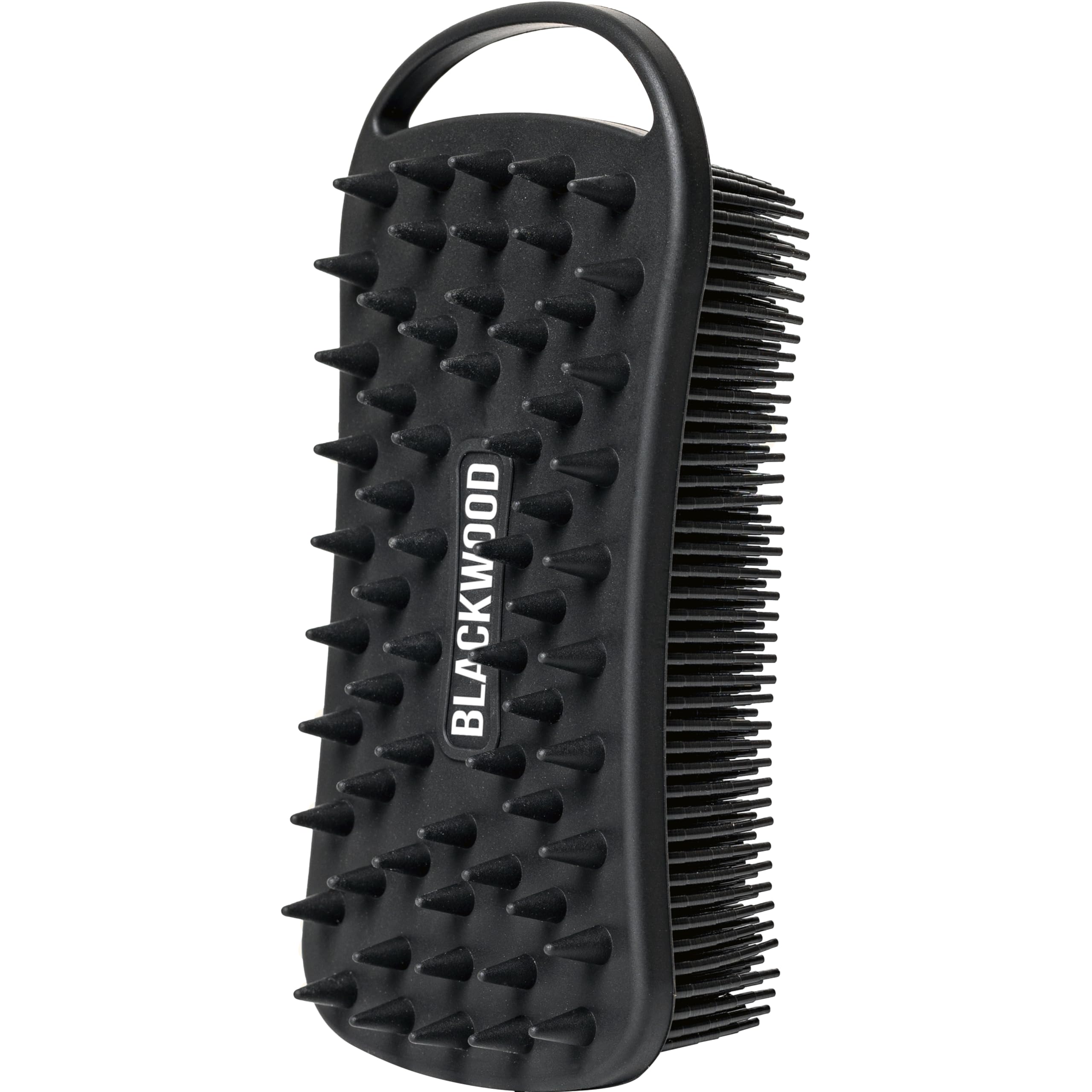 Blackwood For Men dual-sided scrubber design for efficient body and beard cleansing