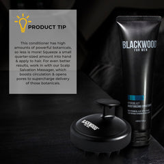 Eco-friendly Blackwood For Men HydroBlast packaging on counter