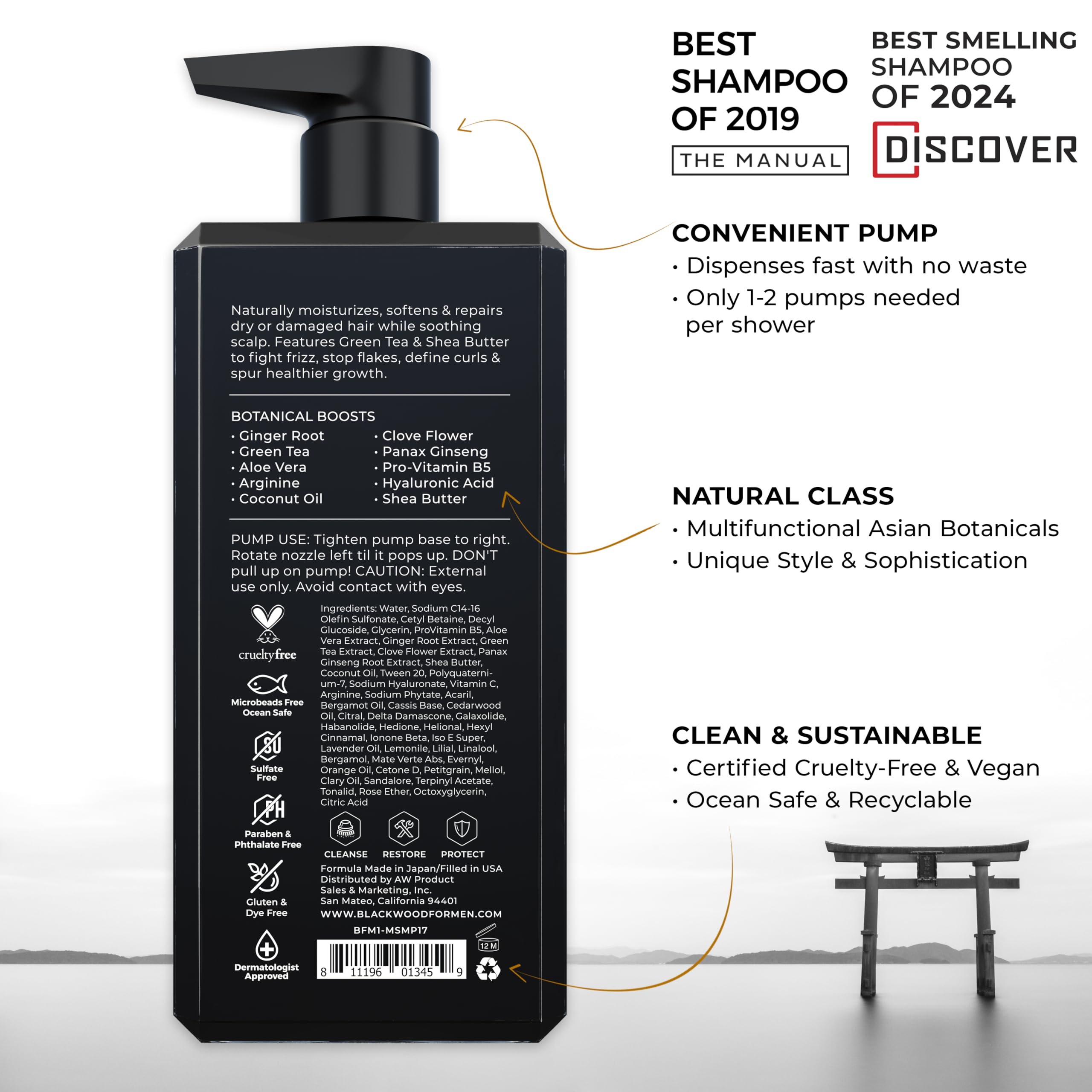 Blackwood For Men Hydroblast lather closeup with rich foam for sensitive scalps