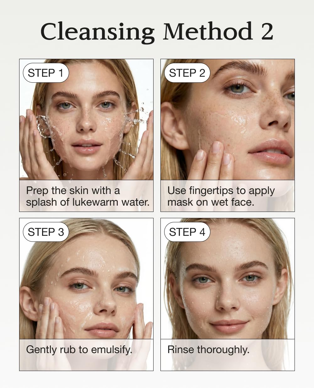 BLANC DUBU Nuborn Cell Deep Clean Spa Honey Mask face application imagery