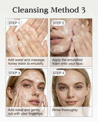 BLANC DUBU Nuborn Cell Deep Clean Spa Honey Mask rose water focus image nourish