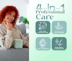 BLEST Professional Hair Care Mask cream texture for rich, nourishing treatment