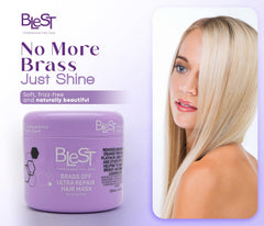 BLEST vegan cruelty-free certification emphasizes ethical hair care.