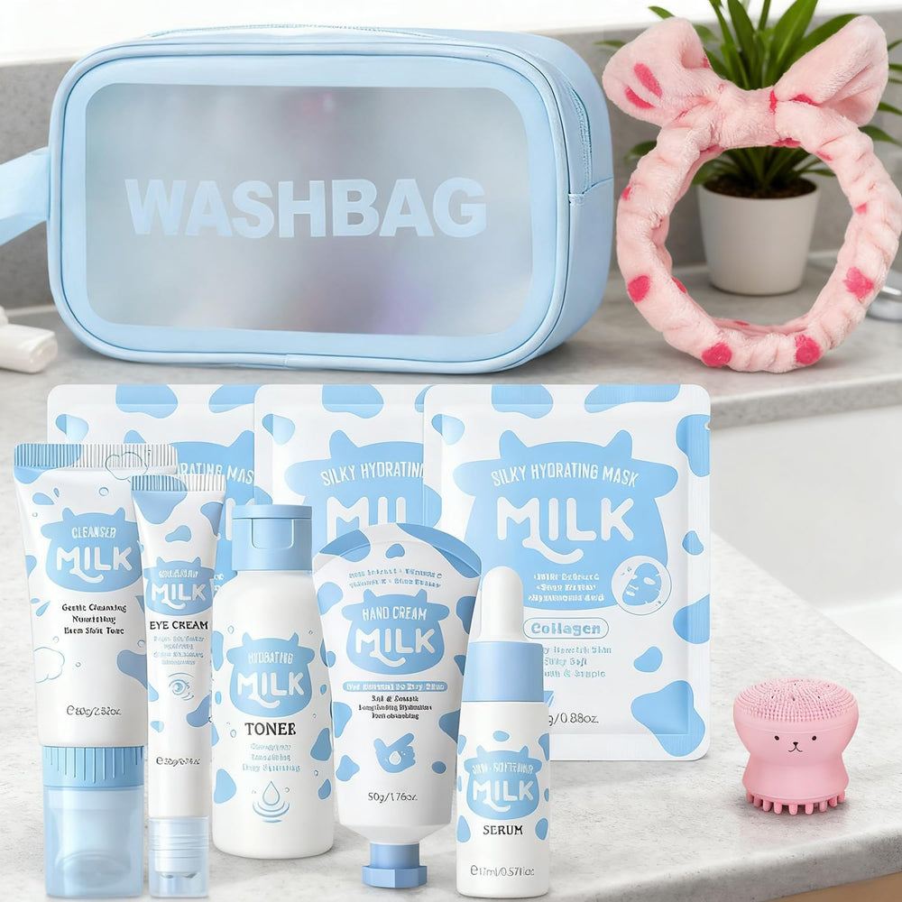 BliBling Milk Skin Set face masks 3-pack for at-home hydration