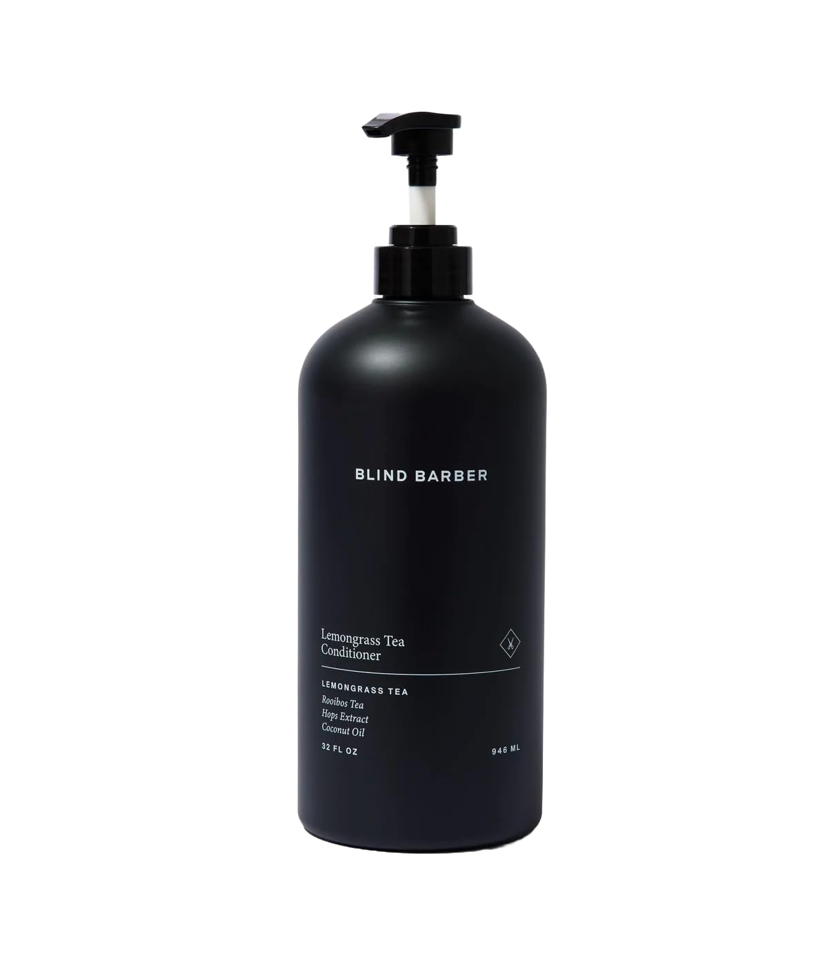 Blind Barber Lemongrass Tea Conditioner bottle front for detangling and shine.