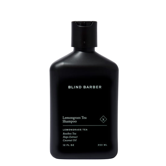 Blind Barber Lemongrass Tea Shampoo bottle for daily refreshing cleanse