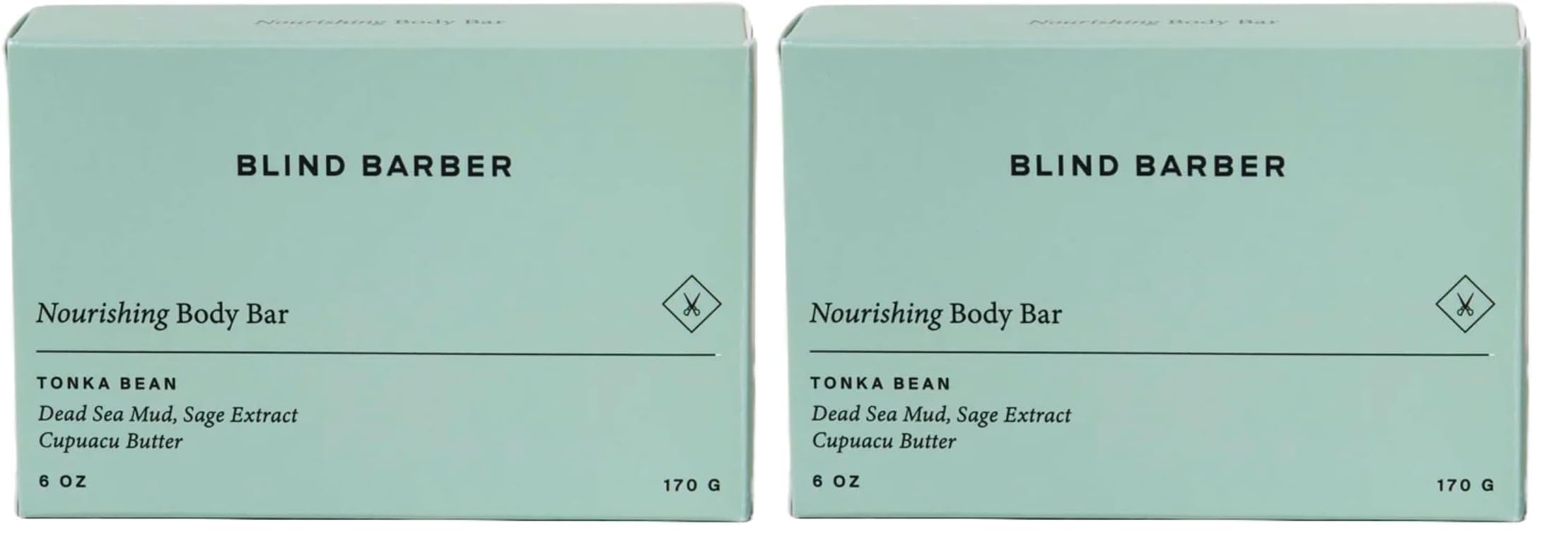 Blind Barber Nourishing Bar Soap pack-2 close-up for hydrated skin