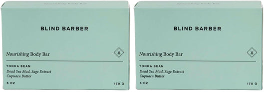 Blind Barber Nourishing Bar Soap pack-2 close-up for hydrated skin
