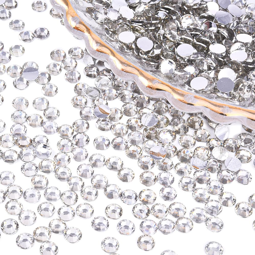 BLINGINBOX 2880pcs glass rhinestones bulk pack for versatile DIY projects.