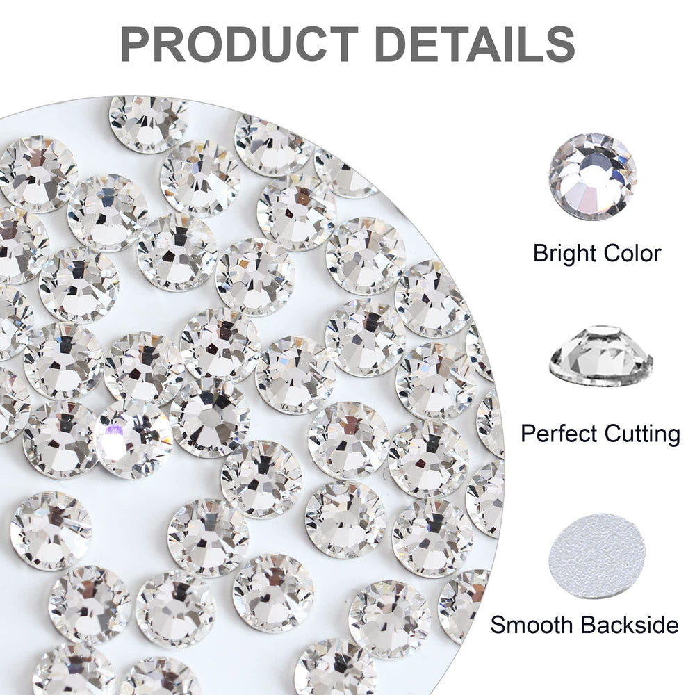 BLINGINBOX sparkling rhinestones for makeup and nail art with durable shine.