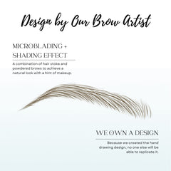 Bliss and Beyond USA 24 pairs of stickers offer versatile brow options.