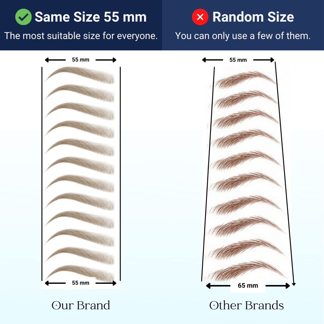 Bliss and Beyond USA 24-pair set offers versatile brow options.