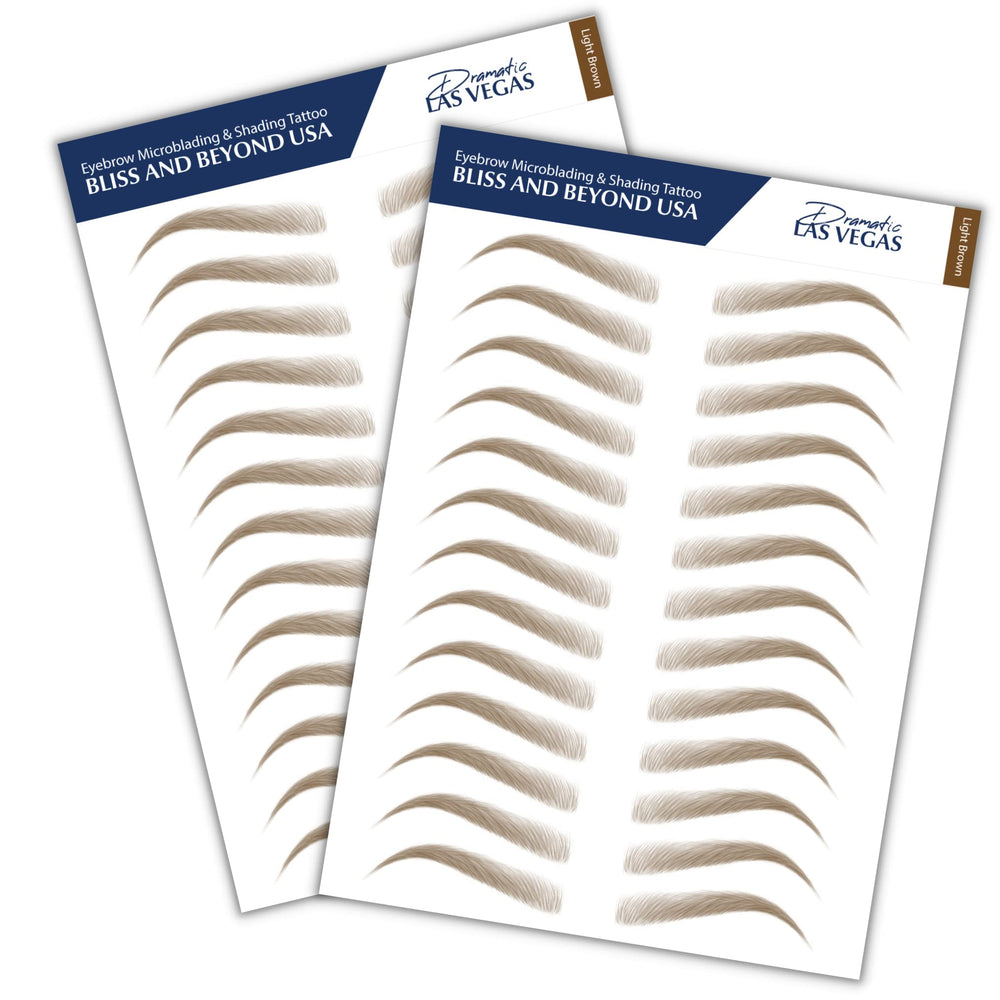 Bliss and Beyond USA dramatic Las Vegas brow with bold, long-lasting definition.