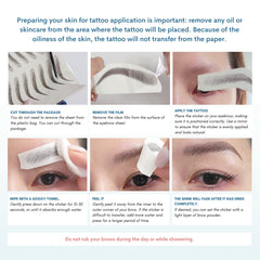 Bliss and Beyond USA natural Las Vegas light brown brows for everyday wear.