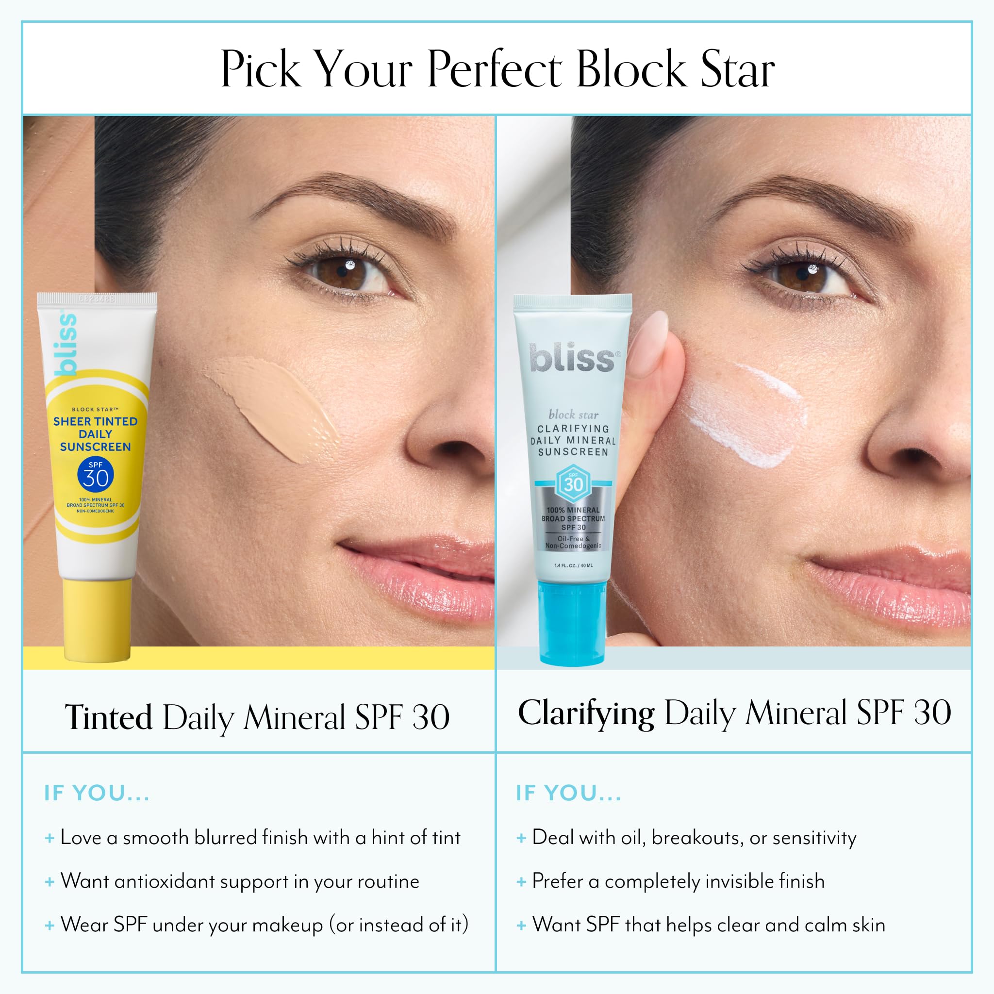 Witch hazel in Block Star tones pores and clarifies skin