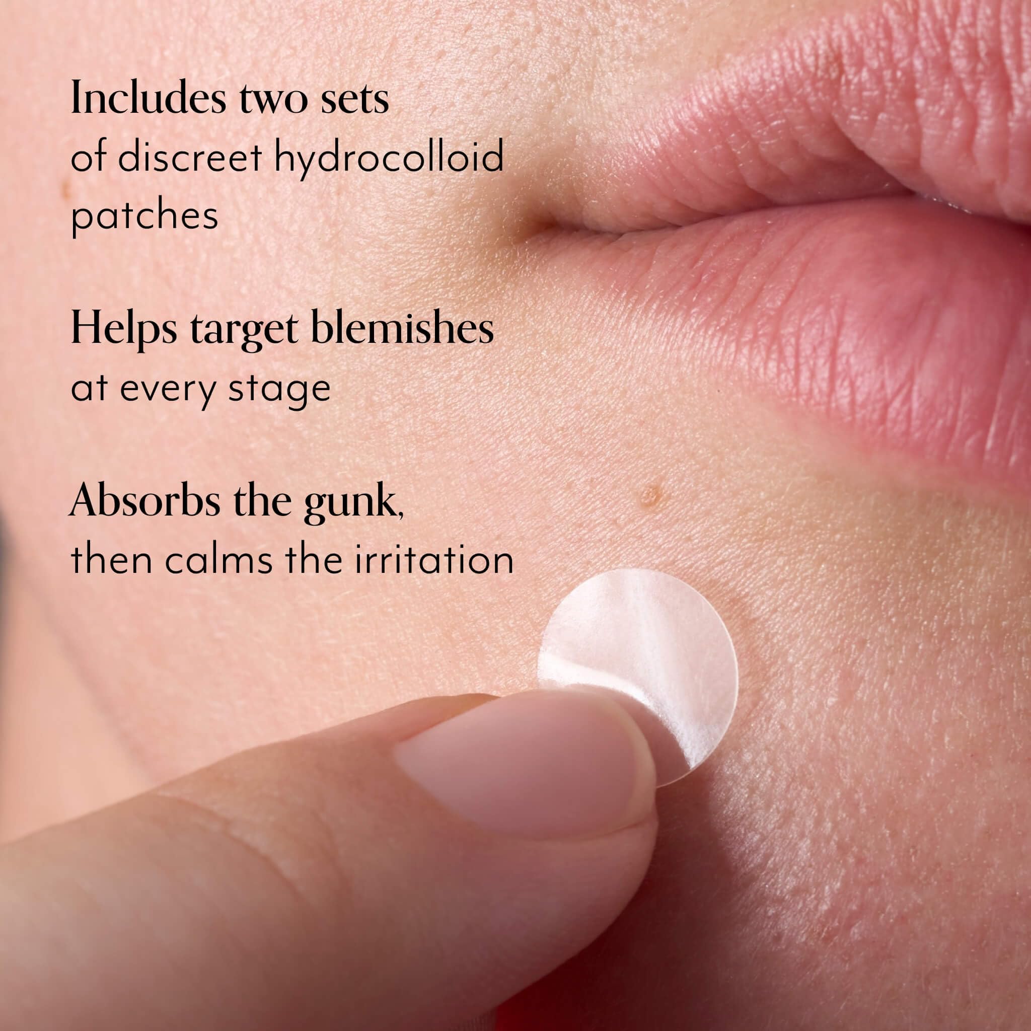 Bliss Clear Genius Calming Patch hydrates and reduces redness for comfort.