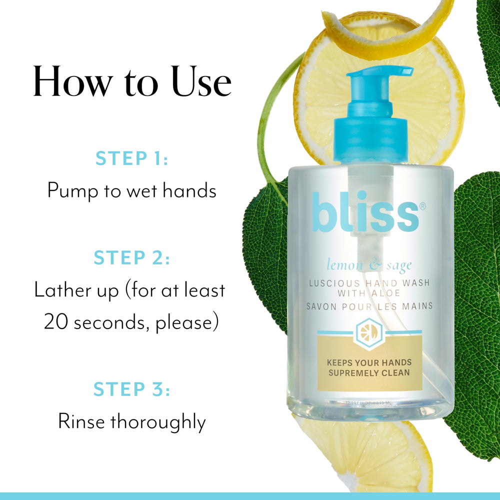 Bliss hand wash for daily use on sinks and counters