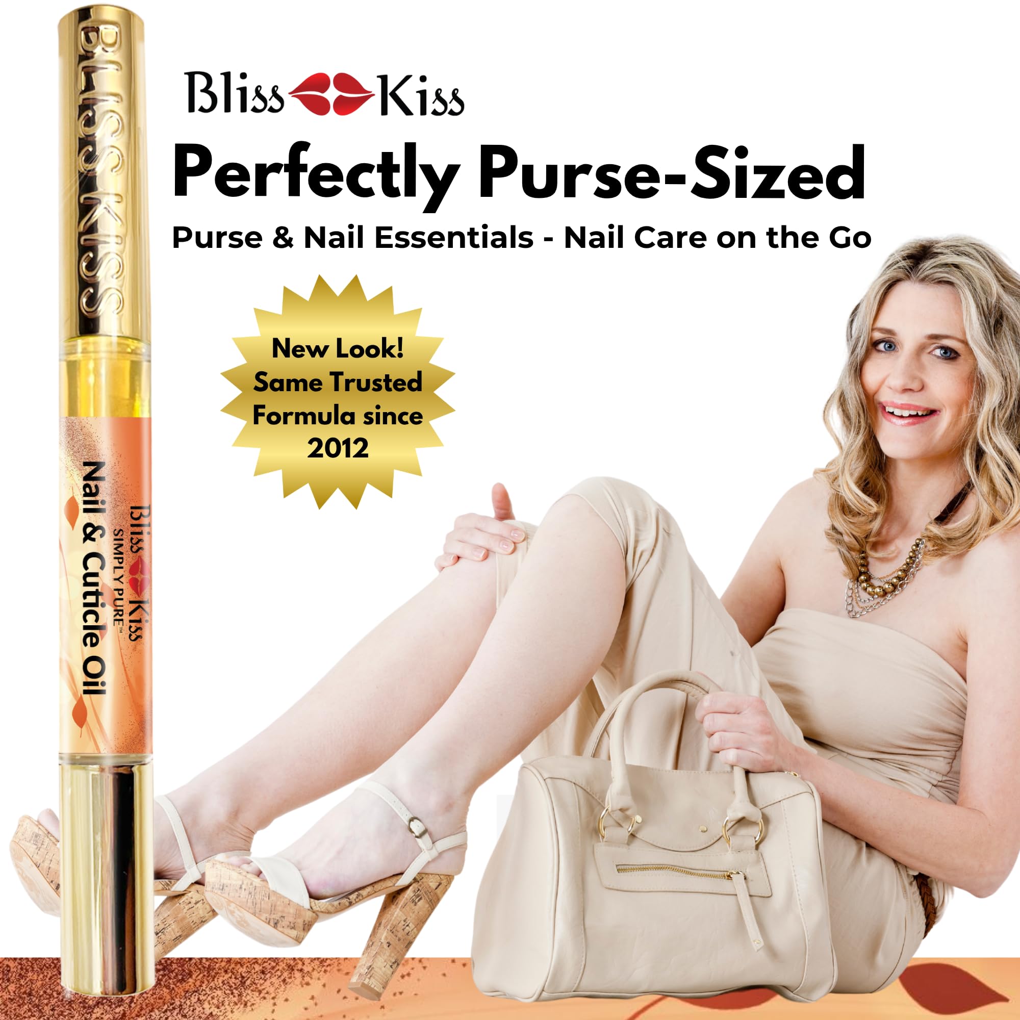 Bliss Kiss oil for nails after gel or acrylic wear