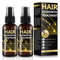 BLISSMATE 5% minoxidil spray bottle for simple daily scalp application.