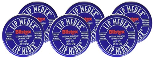 Blistex Lip Medex close-up cap view for quick dryness relief and moisture balance.
