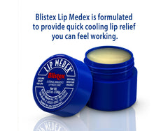 Medicated ingredients in Lip Medex provide soothing sensations.