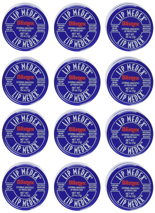 Blistex Lip Medex tube provides cooling relief and moisture for dry lips