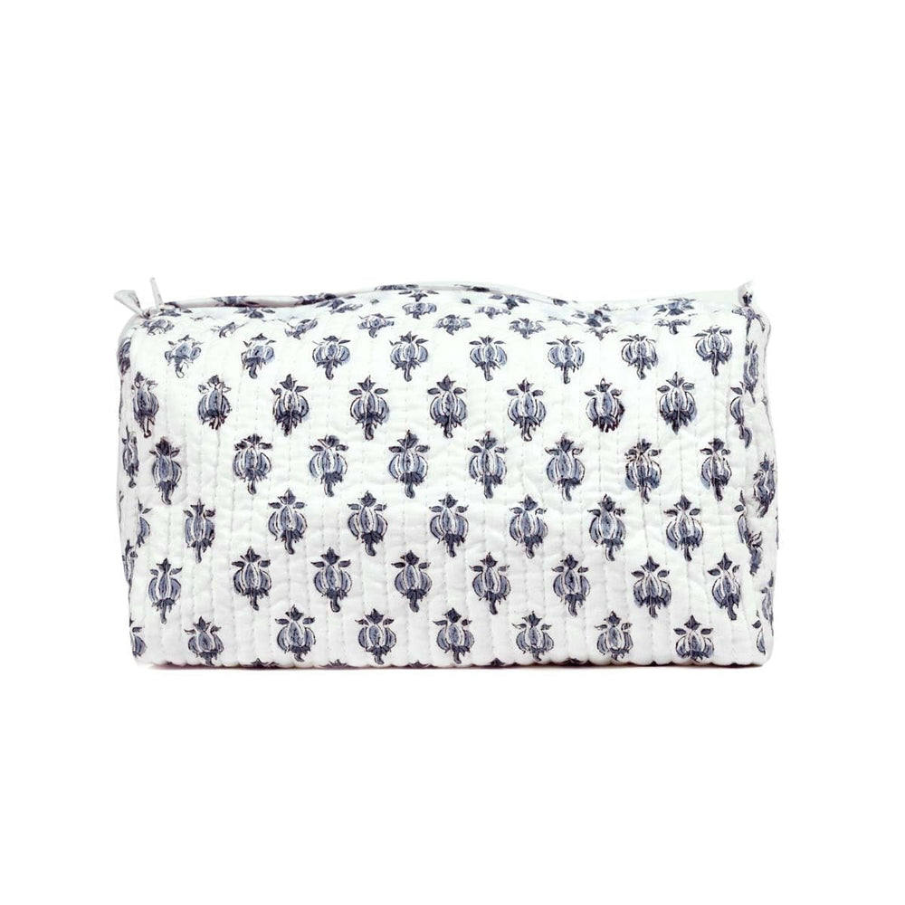BLOCK N STYLE floral-pattern bag in lifestyle setup for versatile travel use.