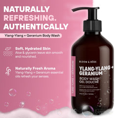 Bloom & Bōde creamy lather for gentle, skin-softening wash