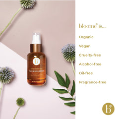 Bloome bottle on bathroom shelf suited for daily routine