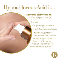 Bloome serum bottle cap close-up shows fragrance-free design