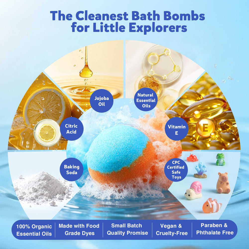 BloomFizzy ingredients are kid-safe with natural essential oils