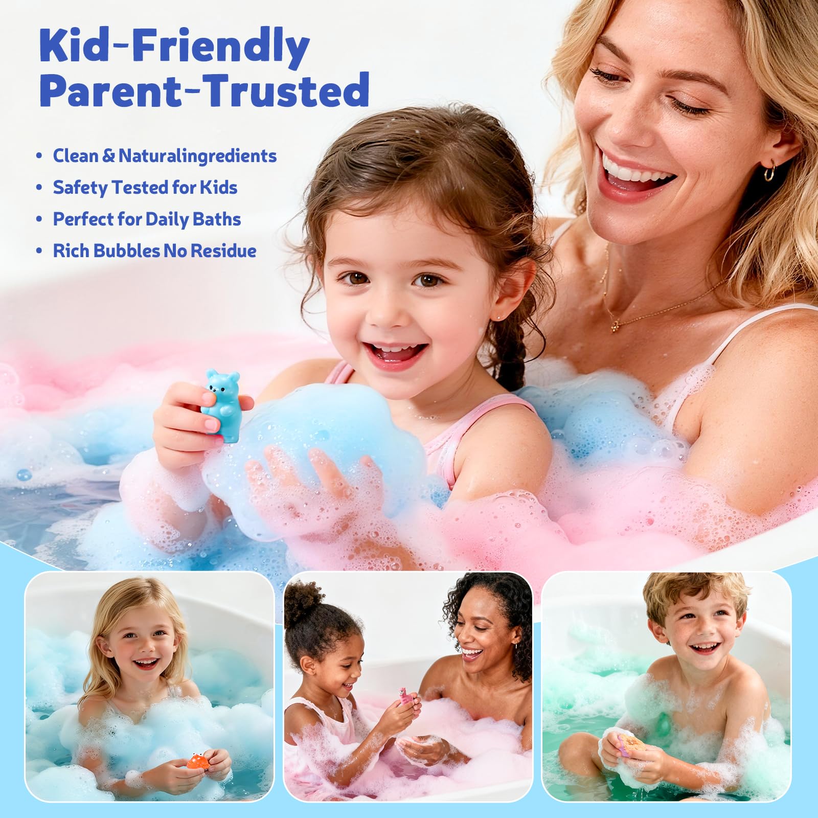 BloomFizzy bath bomb hides CPC-certified resin toy inside