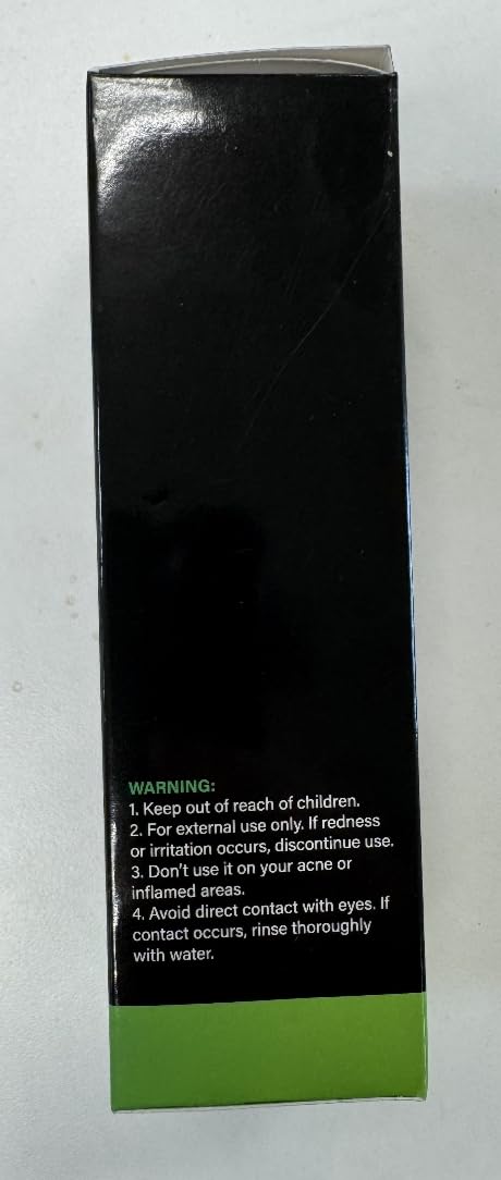 Blooskim bottle packaging shows 2.8 oz charcoal-based mask