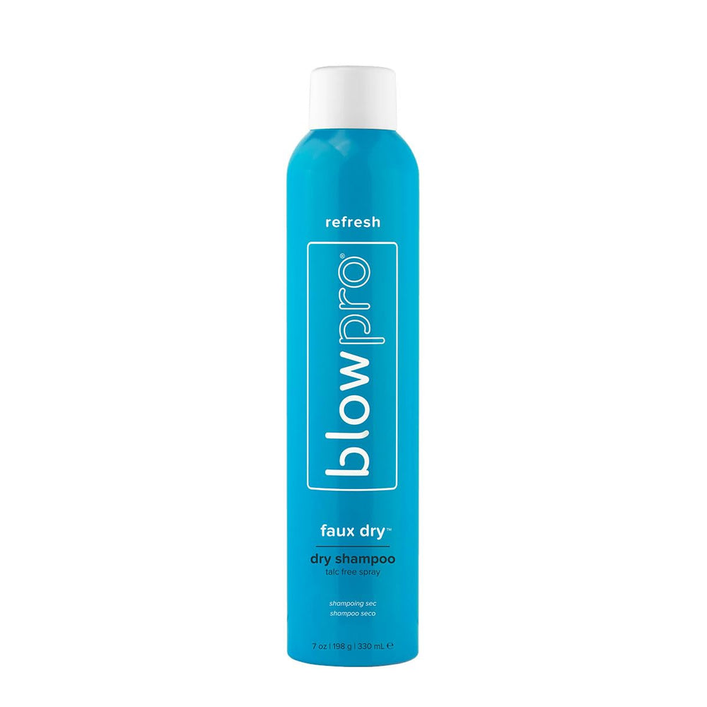 Blowpro Faux Dry Shampoo can dispense powder at the root for a quick refresh.
