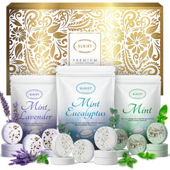 BLRIET 18-pack shower steamers in premium gift box for relaxation