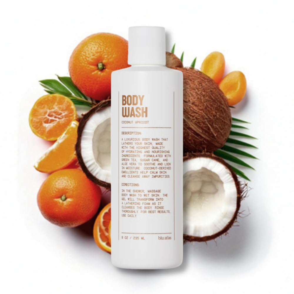 Blu Atlas Body Wash rich lather for a refreshing cleanse